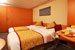View description of an interior stateroom