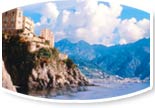 Coastal mountain scenery
