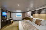 Obrázek kajut pro palubu 9 Seaside, palubu 10 Seaside Evo a palubu 11 Bellissima na lodi MSC Bellissima