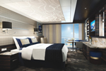 Obrázek kajuty pro palubu 17 a palubu 18 na lodi Norwegian Bliss