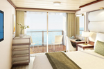 Obrázek kajut pro paluby Dolphin, Caribe, Baja, Aloha a Riviera na lodi Enchanted Princess