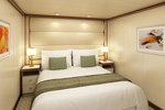 Obrázek kajut pro paluby Dolphin, Caribe, Baja, Aloha a Riviera na lodi Enchanted Princess