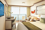Obrázek kajut pro paluby Emerald, Dolphin, Caribe, Baja, Aloha, Riviera a Marina na lodi Discovery Princess