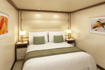 Obrázek kajut pro paluby Dolphin, Caribe, Baja, Aloha a Riviera na lodi Discovery Princess