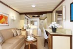 Obrázek kajut pro paluby Caribe, Baja, Aloha a Riviera na lodi Discovery Princess