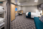 Obrázek kajuty pro palubu 3 a palubu 11 na lodi Harmony of the Seas