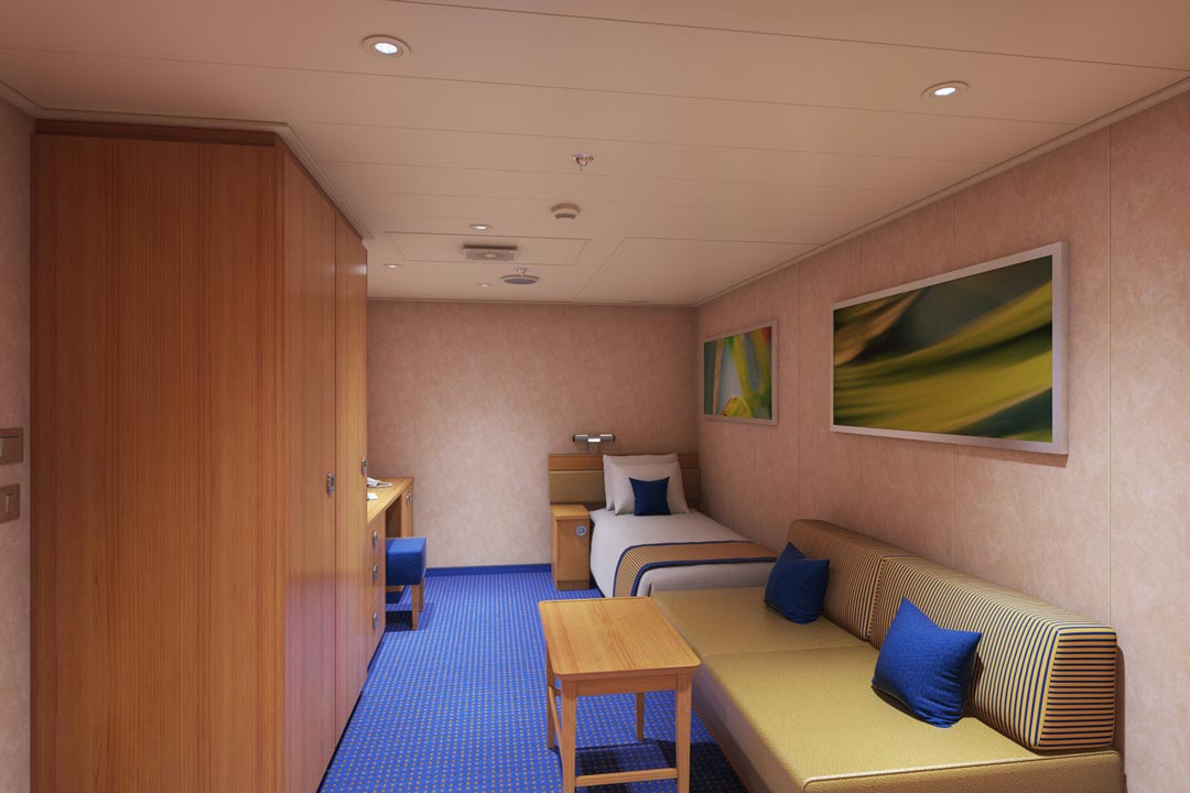 Carnival Radiance Cruise S And Deck, Two Twin Beds Convert To King Cruise